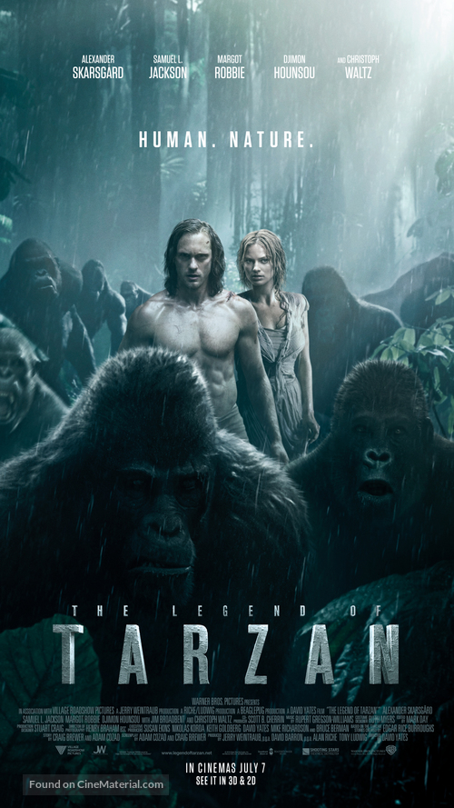 The Legend of Tarzan - Lebanese Movie Poster