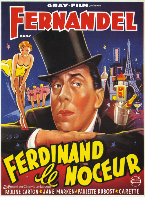Ferdinand le noceur - French Movie Poster