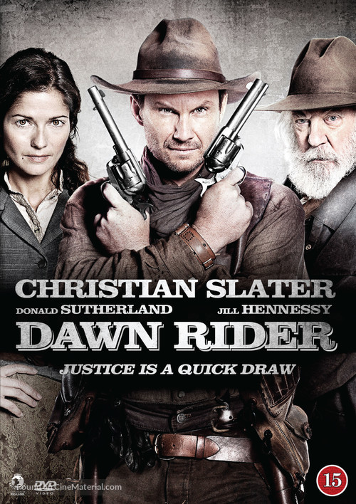 Dawn Rider - Danish DVD movie cover