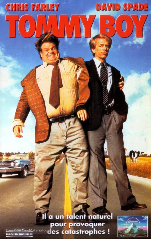 Tommy Boy - French VHS movie cover