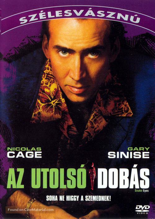 Snake Eyes - Hungarian Movie Cover