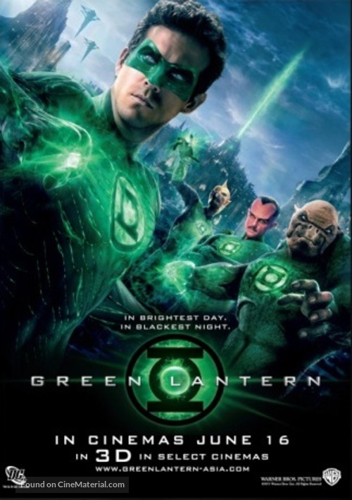 Green Lantern - Malaysian Movie Poster
