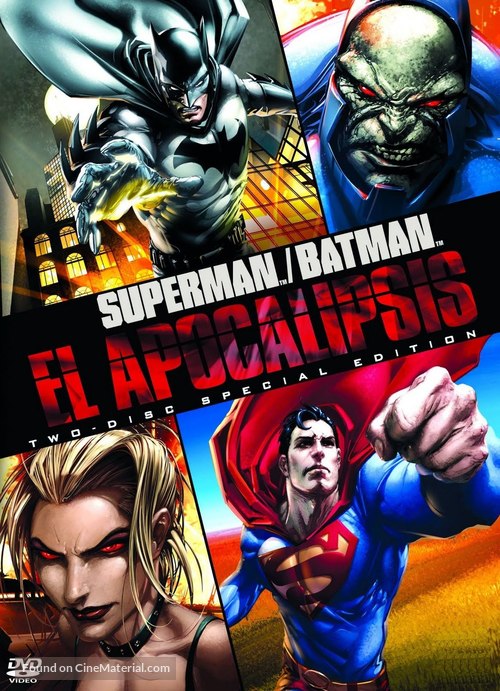 Superman/Batman: Apocalypse - Spanish DVD movie cover