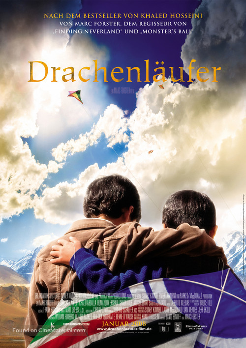 The Kite Runner - German Movie Poster