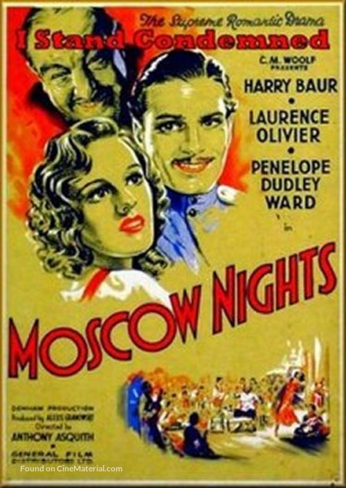 Moscow Nights - British Movie Poster