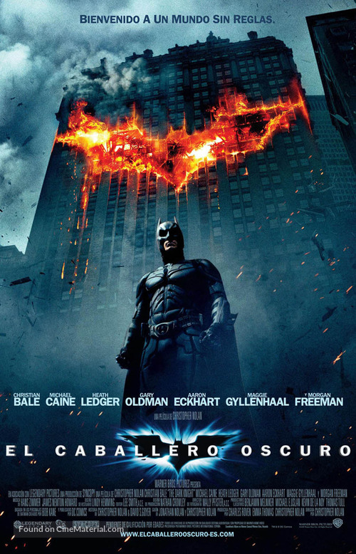 The Dark Knight - Spanish Movie Poster