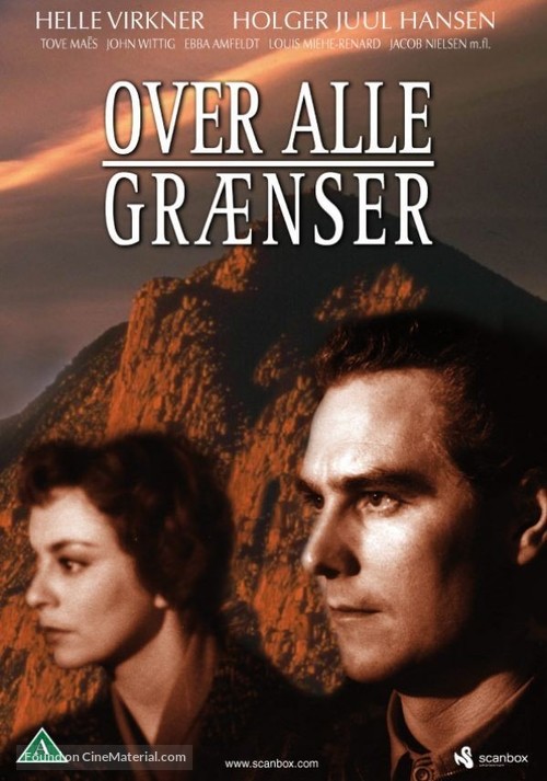 Over alle gr&aelig;nser - Danish DVD movie cover