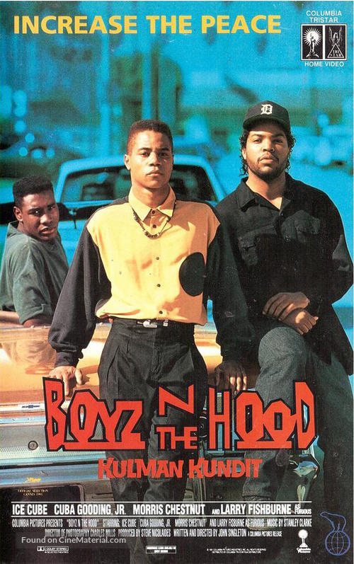 Boyz N The Hood - Finnish VHS movie cover