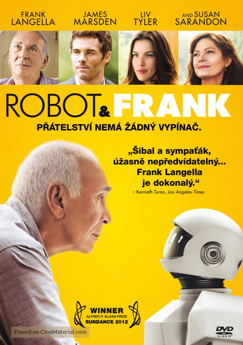 Robot &amp; Frank - Czech DVD movie cover