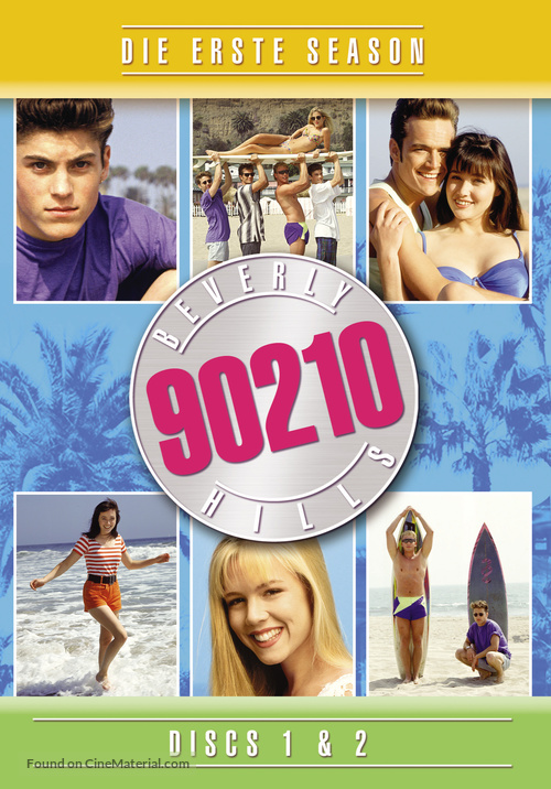 &quot;Beverly Hills, 90210&quot; - German DVD movie cover