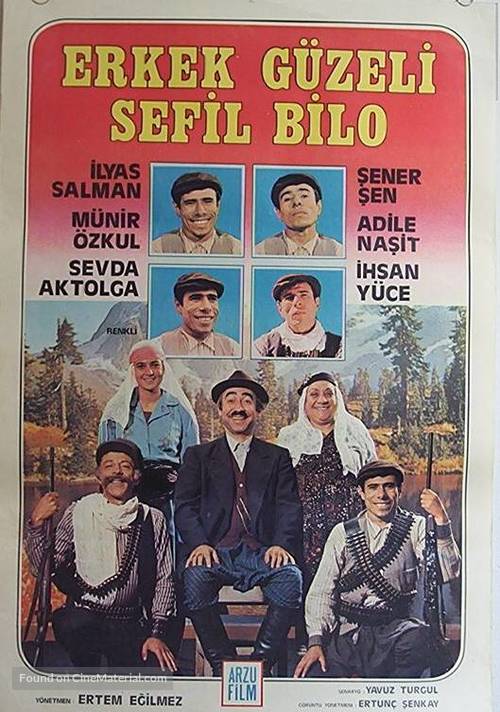 Erkek g&uuml;zeli sefil bilo - Turkish Movie Poster