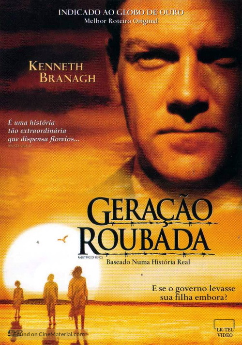 Rabbit Proof Fence - Brazilian Movie Cover