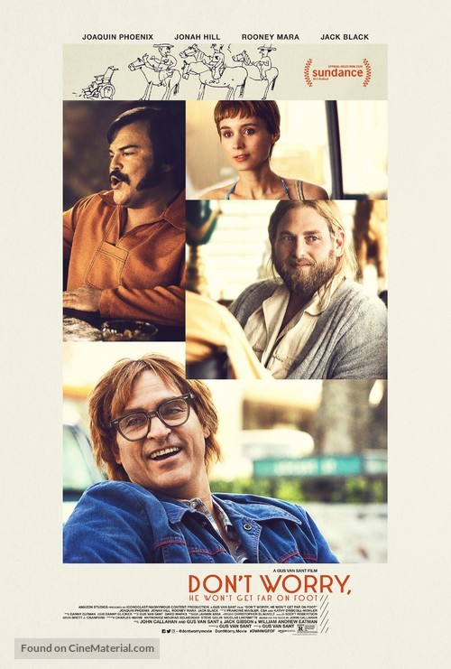 Don&#039;t Worry, He Won&#039;t Get Far on Foot - Movie Poster