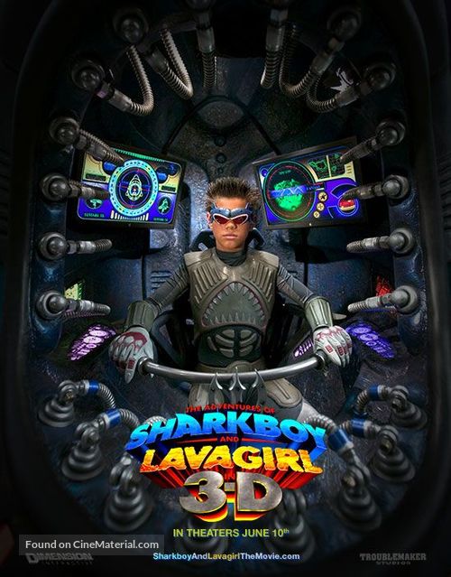 The Adventures of Sharkboy and Lavagirl 3-D - Movie Poster