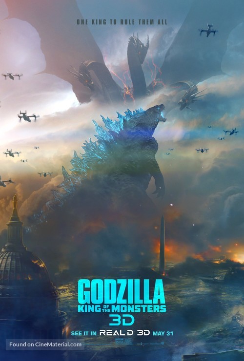 Godzilla: King of the Monsters - Movie Poster