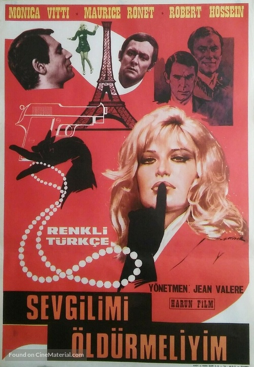 La femme &eacute;carlate - Turkish Movie Poster