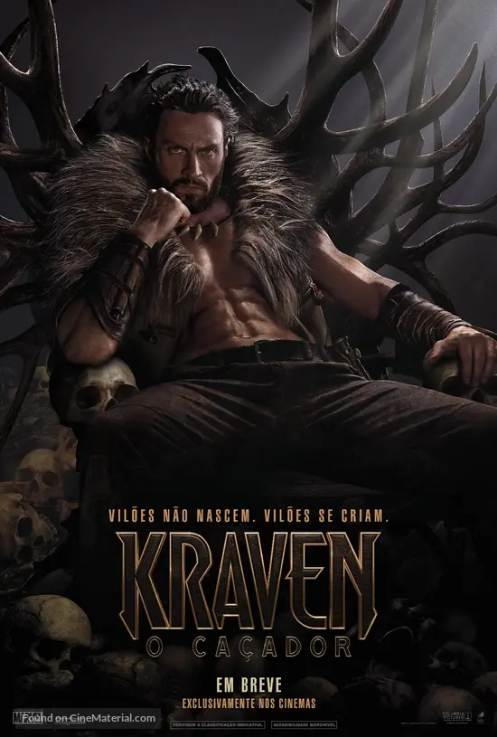 Kraven the Hunter - Brazilian Movie Poster