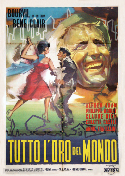 Tout l&#039;or du monde - Italian Movie Poster