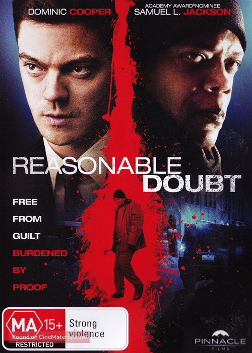 Reasonable Doubt - Australian DVD movie cover