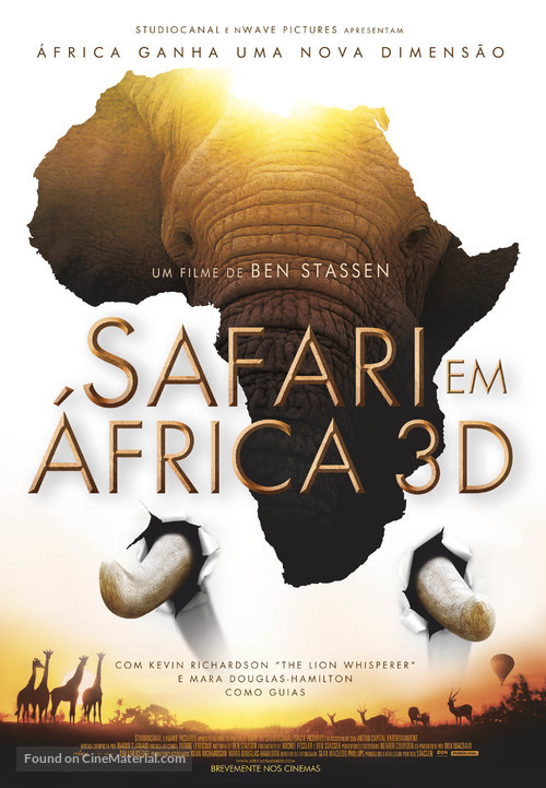 African Safari - Portuguese Movie Poster