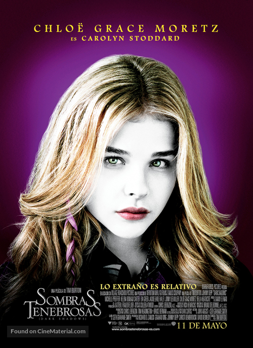 Dark Shadows - Spanish Movie Poster