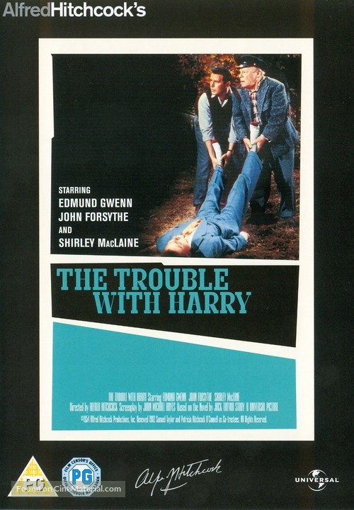 The Trouble with Harry - British DVD movie cover