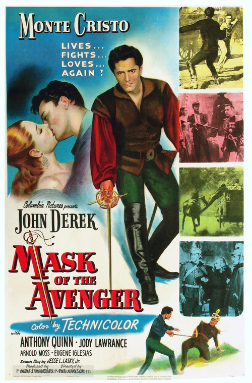 Mask of the Avenger - Movie Poster