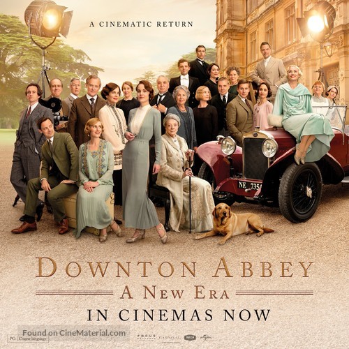 Downton Abbey: A New Era - British Movie Poster