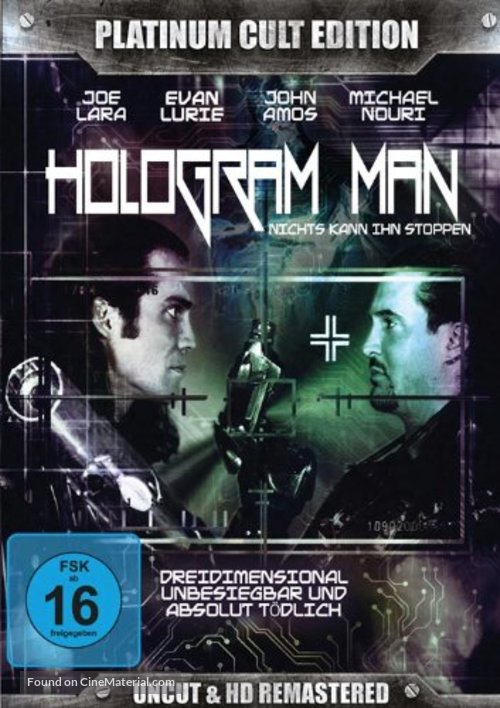 Hologram Man - German Movie Cover