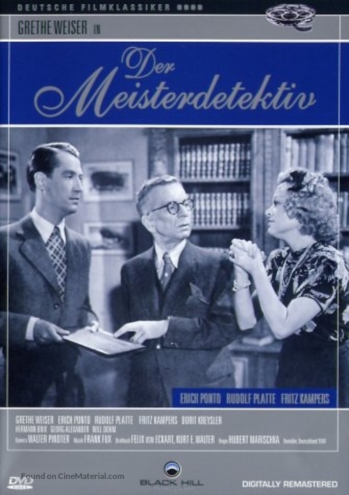 Der Meisterdetektiv - German Movie Cover