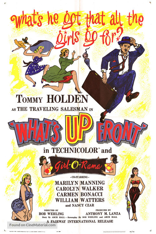 What&#039;s Up Front! - Movie Poster