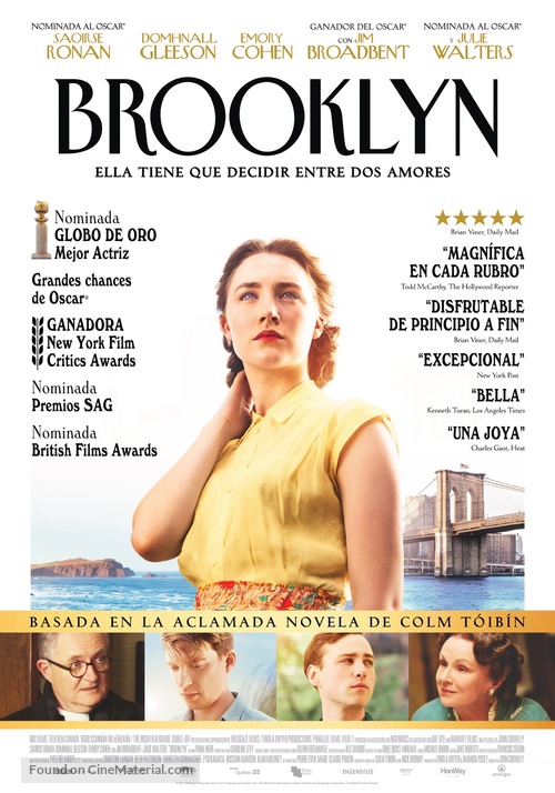 Brooklyn - Argentinian Movie Poster