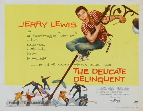 The Delicate Delinquent - Movie Poster