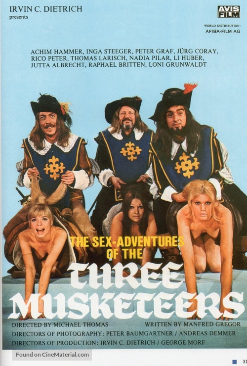 Die Sexabenteuer der drei Musketiere - Movie Poster