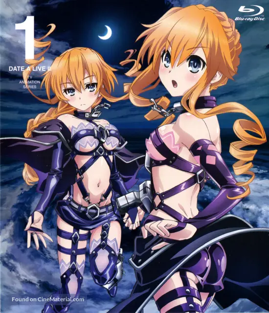 &quot;Date a Live&quot; - Japanese Blu-Ray movie cover