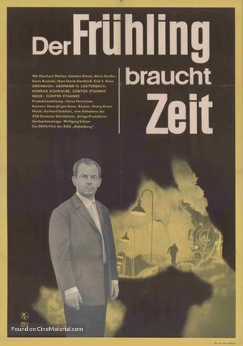 Der Fr&uuml;hling braucht Zeit - German Movie Poster