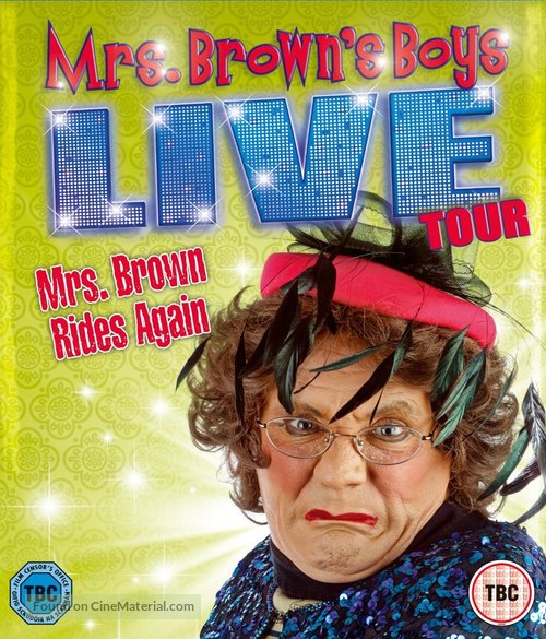 Mrs Brown&#039;s Boys Live Tour: Good Mourning Mrs Brown - British Blu-Ray movie cover