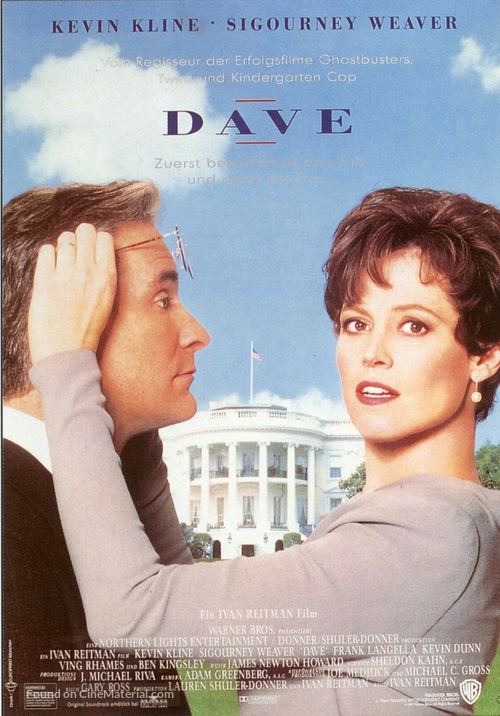 Dave - German Movie Poster