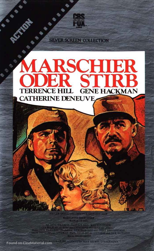 March or Die - German Movie Cover