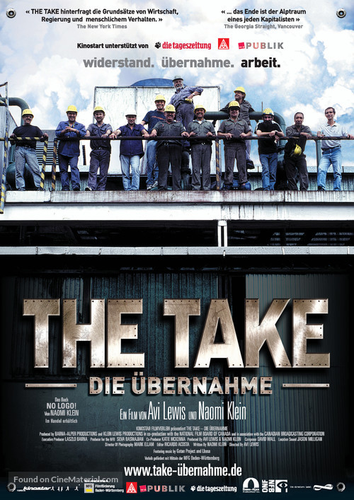 The Take - German poster