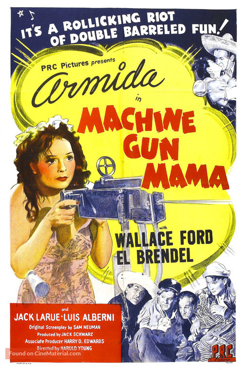 Machine Gun Mama - Movie Poster
