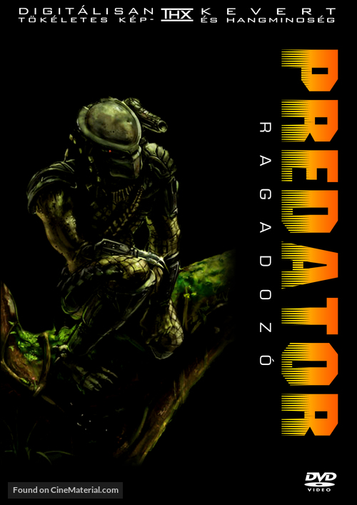 Predator - Hungarian DVD movie cover