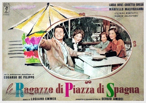 Le ragazze di Piazza di Spagna - Italian Movie Poster