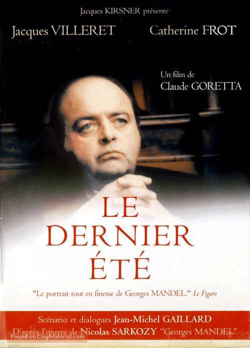 Le dernier &eacute;t&eacute; - French DVD movie cover