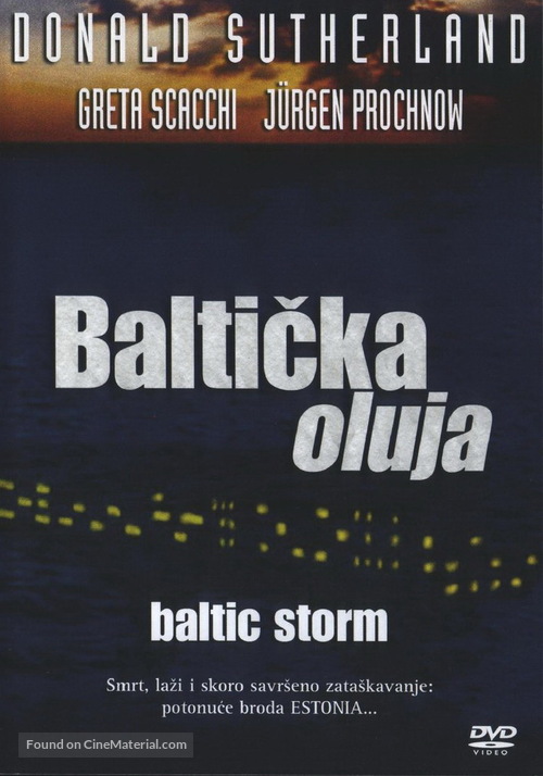 Baltic Storm - Croatian DVD movie cover