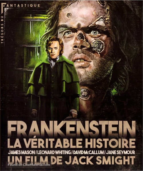 Frankenstein: The True Story - French DVD movie cover