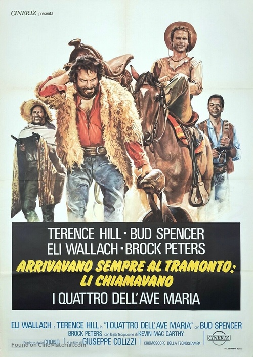 I quattro dell&#039;Ave Maria - Italian Movie Poster