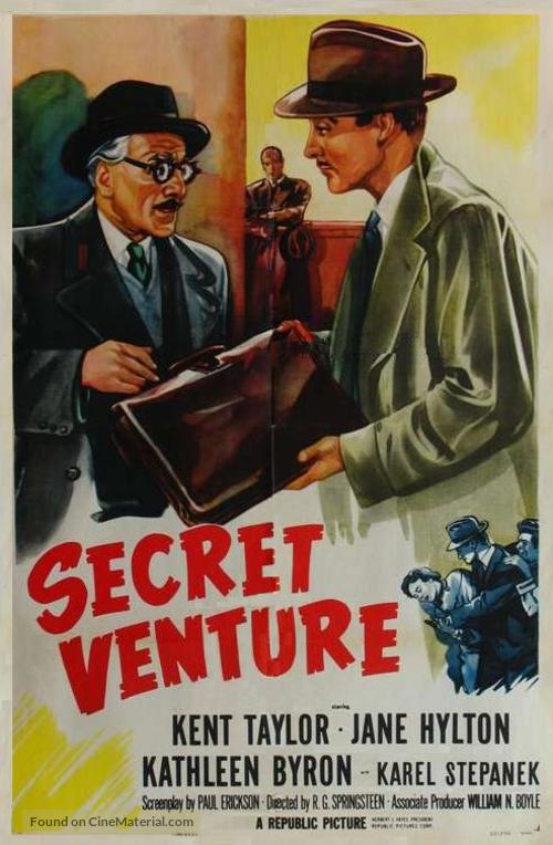 Secret Venture - Movie Poster