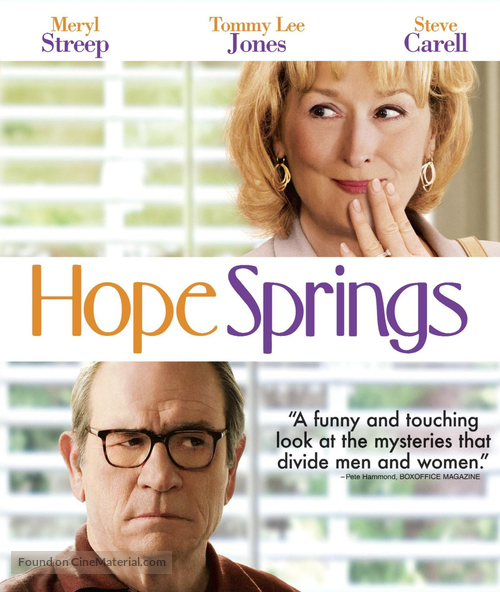 Hope Springs - Blu-Ray movie cover