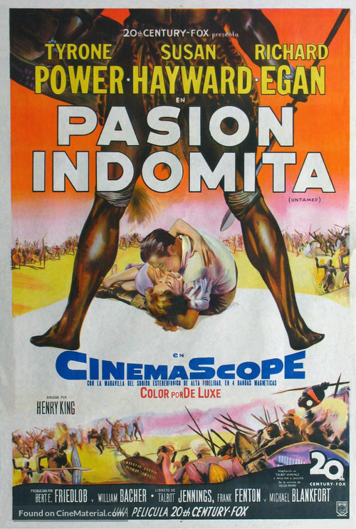 Untamed - Argentinian Movie Poster